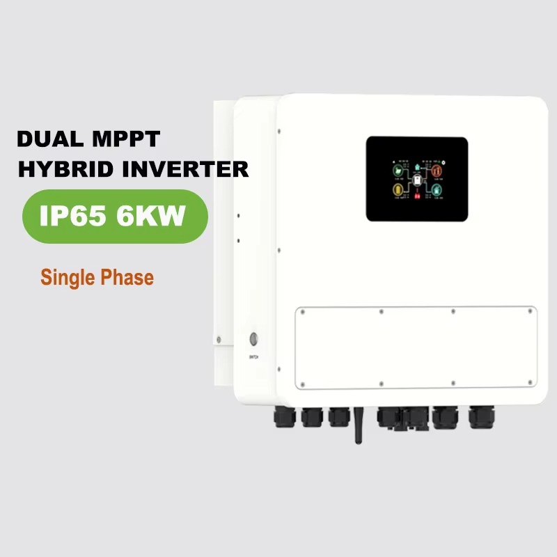 Off Grid Solar Inverter 48V 6000W - Onduleur solaire hybride monophasé basse tension